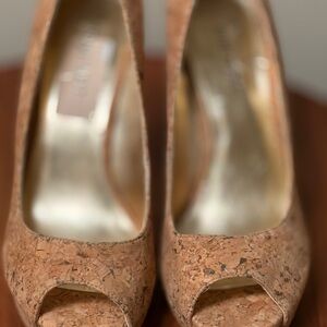 Nine West Cork‎ Peep-Toe Heels - sz 7